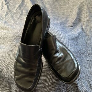 Franco Sarto Flex Black Loafers WM 9